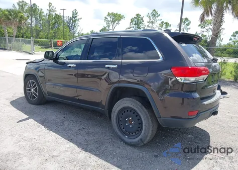 2017 Jeep Grand Cherokee Limited 4X2 z USA, uszkodzony, nr VIN 1C4RJEBG8HC731720